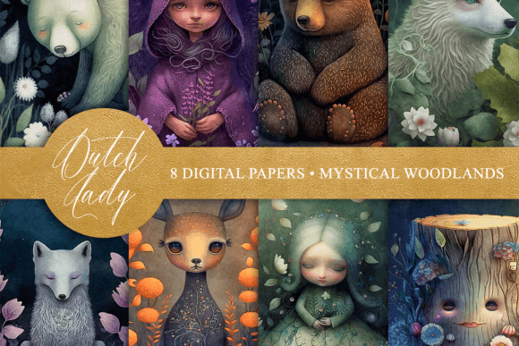 Download Mystical Woodland Digital Art Prints - Digital Collection