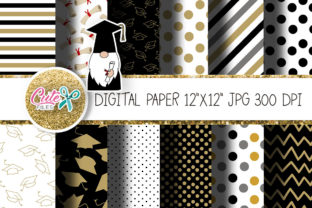 Download Graduation Digital Paper for Crafters - Digital Collection