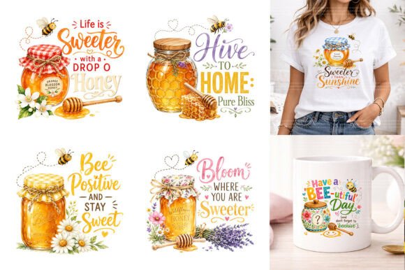 Download Sweet Honey Sublimation PNG Bundle - Sweet honey Collection