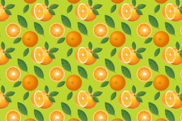 Download Oranges Fruit Pattern Digital Paper Art - Digital Collection