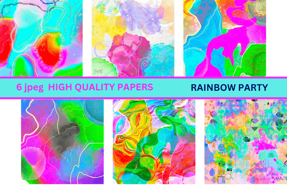 Download Digital Scrapbooking Papers Set - Digital Collection