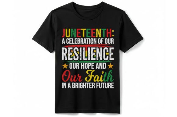 Download Juneteenth Resilience Hope T-Shirt - Premium Bundle