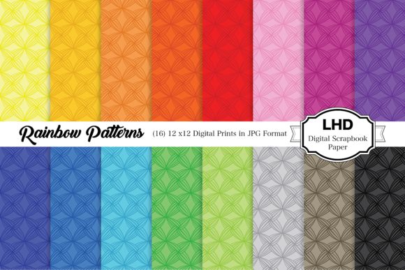 Download Rainbow Patterns Digital Backgrounds - Digital Collection