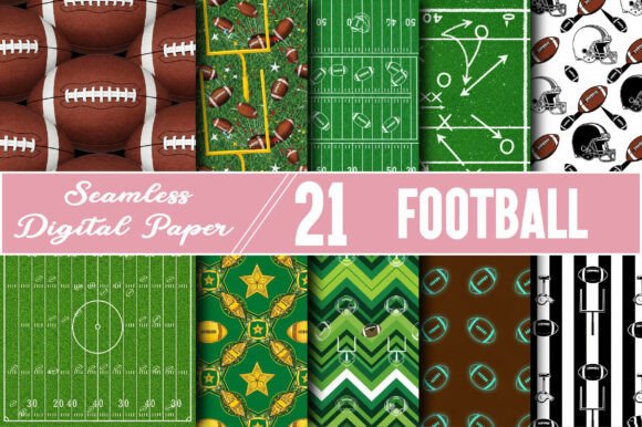 Download Football Digital Papers Patterns - Digital Collection