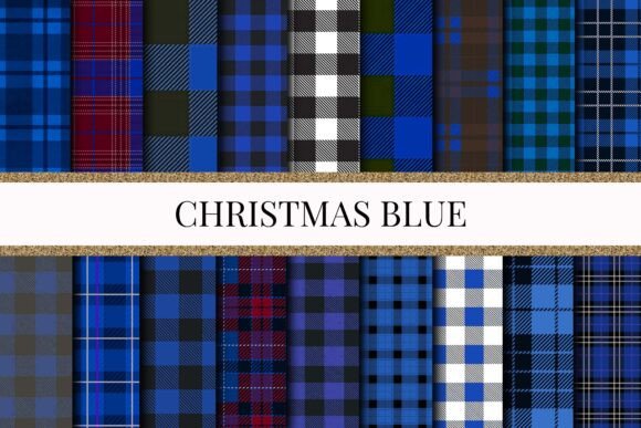 Download Christmas Buffalo Plaid Digital Paper - Digital Collection